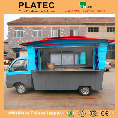 China Manufacture High Quality Food Truck Fast Food Van/Fast Food mobile kitchen van For Sale